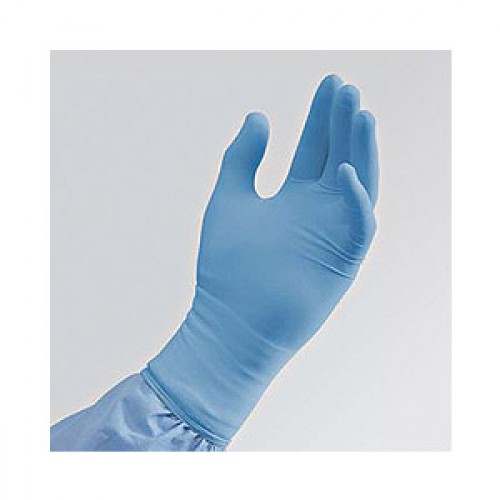 Γάντια νιτριλίου μπλε XL L M S (χωρίς πούδρα)